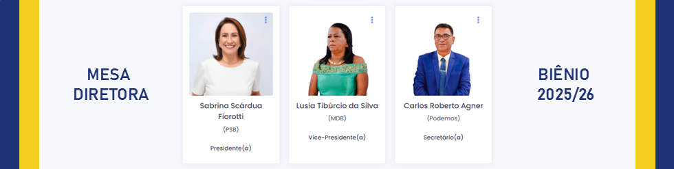 Mesa Diretora - Biênio 2025/26